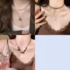 Collar Ojo de Tigre Estilo Maillard Lujo Ligero Nicho Nuevo Diseño Popular 2024 Cadena Versátil para Clavícula Gargantilla Tendencia