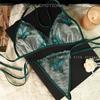 Sexy Ropa Íntima Sexy Francesa Multicolor, Tentación Apasionada, Encaje Bordado Transparente con Cordones de Tres Puntos, Exportación Europea y Americana 14152