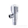 Venta Directa de Fábrica Válvula de Ángulo Triangular Cuerpo de Cobre Completo, Válvula de Ángulo de Cobre, Calentador de Agua Cuerpo de Latón Caliente y Frío Válvula de Ángulo de Tres Vías Cuatro Vías de 1/2 Pulgada