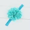 Faixa de Cabelo Elástica com Flor Vazada Transfronteiriça para Crianças, Acessório de Cabeça para Bebê, Faixa de Cabeça para Foto de Aniversário de Bebê Ômega