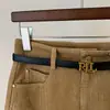 Estilo retro americano, colección otoño 2026: nueva falda A de tiro alto adelgazante, falda A corta y elegante