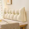 Cojines de cabecera paquete suave cama tatami almohada larga doble cojín de cintura para cama cojín de mesita de noche grande