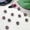 Accesorios para Uñas Spice Mezclados Rosa Vintage Negro Rosa Mariposa Accesorios para Uñas Resina Flor Suave Hen Diamante Accesorios