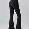 Al* Pantalones de Yoga Acampanados de Línea Suave Pantalones de Pierna Ancha para Mujer Cintura Alta Levanta Glúteos Ajustados Pantalones Deportivos de Yoga