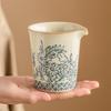 Xiangyanghua Taza de Feria de Conejito Lindo Divisor de Té Individual Juego de Té de Cerámica Ru de Gama Alta Accesorios Taza para Invitados del Hogar Vertedor de Té