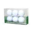 Caja de regalo transparente para empaque de pelotas de golf, 7 tipos de cajas cilíndricas, 3 tipos de cajas cuadradas, regalos de golf, accesorios de golf