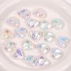 Parche de resina con forma de corazón de amor, con forma de perla de ensueño, purpurina en polvo, para pendientes, tocado, accesorios para el cabello, material de joyería al por mayor
