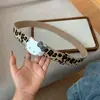 Cinturón Lindo de Gato Estrella de Dibujos Animados Estilo Sexy Femenino Subcultura Y2K Versátil Accesorios de Cinturón para Jeans