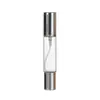 Botella de Perfume de Vidrio Transparente de 10 ml Personalizada Botella con Atomizador de Presión Botella Cosmética Portátil con Bolita Roll-on Botella Vacía Venta al por Mayor