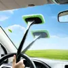 Cepillo Desempañador para Parabrisas de Coche Cepillo Limpiador de Ventanas de Coche Eliminación de Polvo Eliminación de Huellas Dactilares Plumero Limpiador Rasqueta Artefacto de Limpieza de Coches