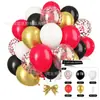 Conjunto de Balões de Látex com Lantejoulas Amazon Transfronteiriço 50 Peças Balões Espessos Atacado para Decoração de Aniversário e Festival para Meninas