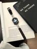 Trevo de Quatro Folhas Metal Couro Pulseira Adequada para Apple Watch iWatch 12ª Geração 11/10