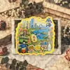 Imanes de Nevera Acrílicos de la Ciudad de Weihai, Hangzhou, Shanghái, Pekín, Atracciones Turísticas de Shandong, Souvenir Cultural y Creativo, Pegatinas Magnéticas