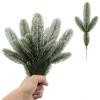 Flor artificial acessórios de Natal flor falsa planta verde plástico casamento casa adereços layout artesanato acabado feito à mão atacado