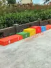 Podio de acero y madera para competiciones infantiles y de adultos, podio plegable para eventos de atletismo, colores y tamaños.