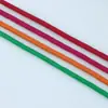 Cuerda trenzada de 24 hilos de colores, cordón redondo de algodón puro, accesorios para prendas de vestir, accesorios para cordón de bolsas, directo de fábrica, en stock