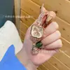 Reloj de Cuarzo Cuadrado Nuevo de Lujo Ligero para Mujer, Reloj Pulsera de Moda Sencillo de Nicho, Reloj Sencillo y Elegante para Transmisión en Vivo