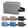 Bolsa de Tocador Portátil de Stock Listo del Fabricante para Hombres y Mujeres, Bolsa de Cosméticos, Bolsa Digital de Tela Oxford, Botiquín de Primeros Auxilios de Viaje, Bolsa de Tocador de Almacenamiento