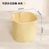 Lixeira com Drenagem para Mesa de Escritório para Coleta de Resíduos de Chá com Tampa, Tipo Mini Destacável