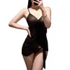 Nova Lingerie Sexy da Orange Fire Home: Lingerie Atraente Brilhante Transparente, Conjunto Sexy de Camisola Peça Única com Cadarço Tamanho Plus