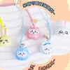 Gato de la Suerte Carrillón de Agua Cadena para Teléfono Móvil Lanyard Colgante de Memoria USB Gato Lindo Carrillón de Agua Campana Adorno Accesorios