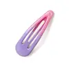 Pin de Color Caramelo Degradado Forma de Gota de Agua Pin BB Estilo Coreano Pin para Flequillo Lateral Lacado Pin para el Pelo de Estudiante Lindo con Lentejuelas Accesorio para el Cabello