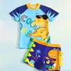 Trajes de baño para niños, Niños, Trajes de baño para niños medianos y grandes, Trajes de baño para niños y niñas pequeños, Nuevo traje de baño de dos piezas de dibujos animados al por mayor