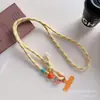 Cordón para teléfono móvil colgado con nueva cuerda trenzada para el hombro para teléfono móvil, ajustable, colgante de corazón, cuerda anti-pérdida, venta al por mayor