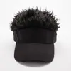 Gorra de Béisbol con Peluca Nueva Hip-Hop Divertida Todo en Uno Visera de Pico para Exteriores Estilo Caliente Transfronterizo Sudeste Asiático Versátil