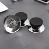Accesorios de Mango Universal para Tapa de Olla de Acero Inoxidable, Tapa de Mango para Tapa de Olla, Tapa Superior para Tapa de Olla, Tapa de Mango para Tapa de Olla Anti-quemaduras, Perilla de Tapa de Olla de Pie