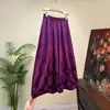 Calça de jacquard estilo chinês ZhilieNew, luxo leve, pernas largas, corte solto, estilo nacional, cintura elástica, novo modelo de outono 2026