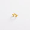 Diseño Europeo y Americano Anillo de Apertura de Nariz de Cerdo Full Diamond Circonita Dorada Exquisito Simple Estilo Frío Accesorios Personalizados para Hombres y Mujeres