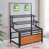 Estanterías para Frutas y Verduras de Supermercado, Estanterías en Forma de Escalera, Estanterías de Almacenamiento de Múltiples Niveles, Estanterías para Snacks, Estanterías para Tiendas de Conveniencia Comerciales, Estanterías para Frutas y Verduras