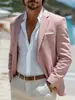 Venta al por mayor transfronteriza estilo italiano 2026 verano nuevo traje ligero casual para hombre talla europea blazer de moda para hombre