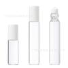 Frasco de Crema para Ojos Transparente con Aplicador de Bolita 5ml Frasco de Perfume 10ml Frasco con Aplicador de Bolita Frasco Original para Líquidos Frasco de Vidrio Frasco con Aplicador de Bolita para Aceite Esencial