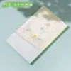 Notas Adhesivas Largas 6.8*10.8CM Estilo Ins Alta Estética Material para Diario DIY Papel para Mensajes Despegable No Adhesivo