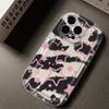 La estrella rosa es adecuada para la funda del teléfono iPhone 14, la funda protectora Apple 15, la funda protectora 12 airbag 11 anticaída 16 para mujer.