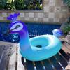 Flotador Inflable de Natación para Bebés y Niños de Verano para Mujer con Doble Asa Ultraman Flamenco Unicornio Bote Venta al por Mayor Parque Acuático