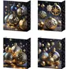 Bolsas de Regalo de Navidad, Bolsas de Papel, Bolsas Tote Personalizadas Transfronterizas, Bolsas de Papel para Empaque de Alta Gama, Bolsas de Regalo para el Día del Niño