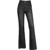 Jeans de Moda con Microbota y Terciopelo Interior para Mujer 2026 Otoño/Invierno Nuevo Estilo Pantalones Largos Fluidos Adelgazantes Elegantes Pantalones de Campana de Cintura Alta