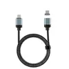 Cabo de Dados Magnético Super Rápido Tipo-C de Duas Pontas Adequado para Celular Tablet Apple 17 Huawei Xiaomi Universal