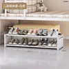 Espaço da Porta Sapateira Doméstica Armário de Armazenamento Área Pequena Sapateira Simples à Prova de Poeira Dormitório Escolar Sapateira de Cama