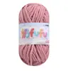 Hilo de hielo fino, terciopelo dorado, muñeca tejida a mano, suéter DIY, pantuflas de ganchillo, cojín, bufanda tejida, hilo suave