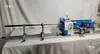 Máquina de Reparación de Cañas 210, Máquina de Reparación de Cañas con Portapinzas de Cambio Rápido, Portabrocas de Auto-Apriete, Pinza para Hilo, Mango de Cuero Estilo Americano, Regla de Corte