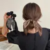 Diadema Estilo Estrella Misma Moda para Mujer Sentido de Alta Gama Banda de Lazo Grande Diadema Diadema Cuerda para el Cabello Cinta de Lazo Francesa Tocado Accesorios para el Cabello