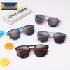 S8172 Óculos Infantis Material de Silicone Óculos de Sol Tendência da Moda Óculos de Sol Infantis Atacado Proteção Ocular Estilo Infantil