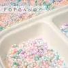 Cuentas de Cacahuete Cuentas de Arroz Vidrio Accesorios de Joyería de Vidrio Materiales Hechos a Mano para DIY Cuentas Hechas a Mano Pendientes Collar Pulsera Cuentas
