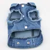 Ropa para Perros Teddy VIP Bixiong Patrón de Rasguños Retro Chaleco de Mezclilla Chaleco Personalizado Ropa para Mascotas Primavera y Otoño