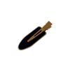 Pinza para el pelo de acetato para niñas, Pasador sin costuras, Bicolor vintage, Pinza elegante de pico de pato para flequillo lateral, Sin costuras y ligero