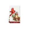 Paño de cocina navideño transfronterizo europeo y americano gofrado navideño de cocina absorbente paño de té multifuncional paño de limpieza para lavar platos